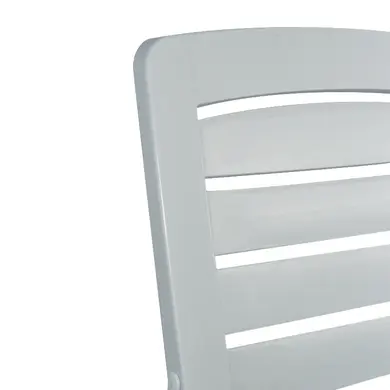 Lot de 2 bains de soleil résine polypropylène blanc RIVA - OOGarden