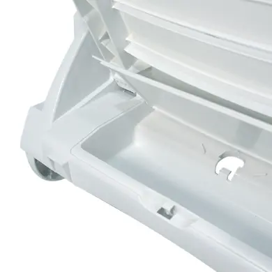 Lot de 2 bains de soleil résine polypropylène blanc RIVA - OOGarden