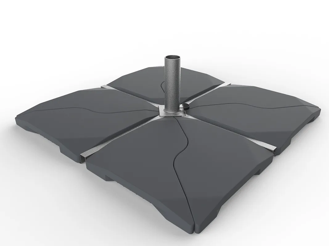 Set aus 8 Betongewichten 12 kg modulierbar