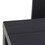 Tuinmeubelset: Julie Dubbele tafel + 10 LOVE grafiet stoelen - OOGarden