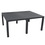 Tuinmeubelset: Julie Dubbele tafel + 10 LOVE grafiet stoelen - OOGarden