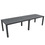 Tuinmeubelset: Julie Dubbele tafel + 10 LOVE grafiet stoelen - OOGarden
