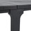 Tuinmeubelset: Julie Dubbele tafel + 10 LOVE grafiet stoelen - OOGarden