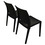 Tuinmeubelset: Julie Dubbele tafel + 10 LOVE grafiet stoelen - OOGarden