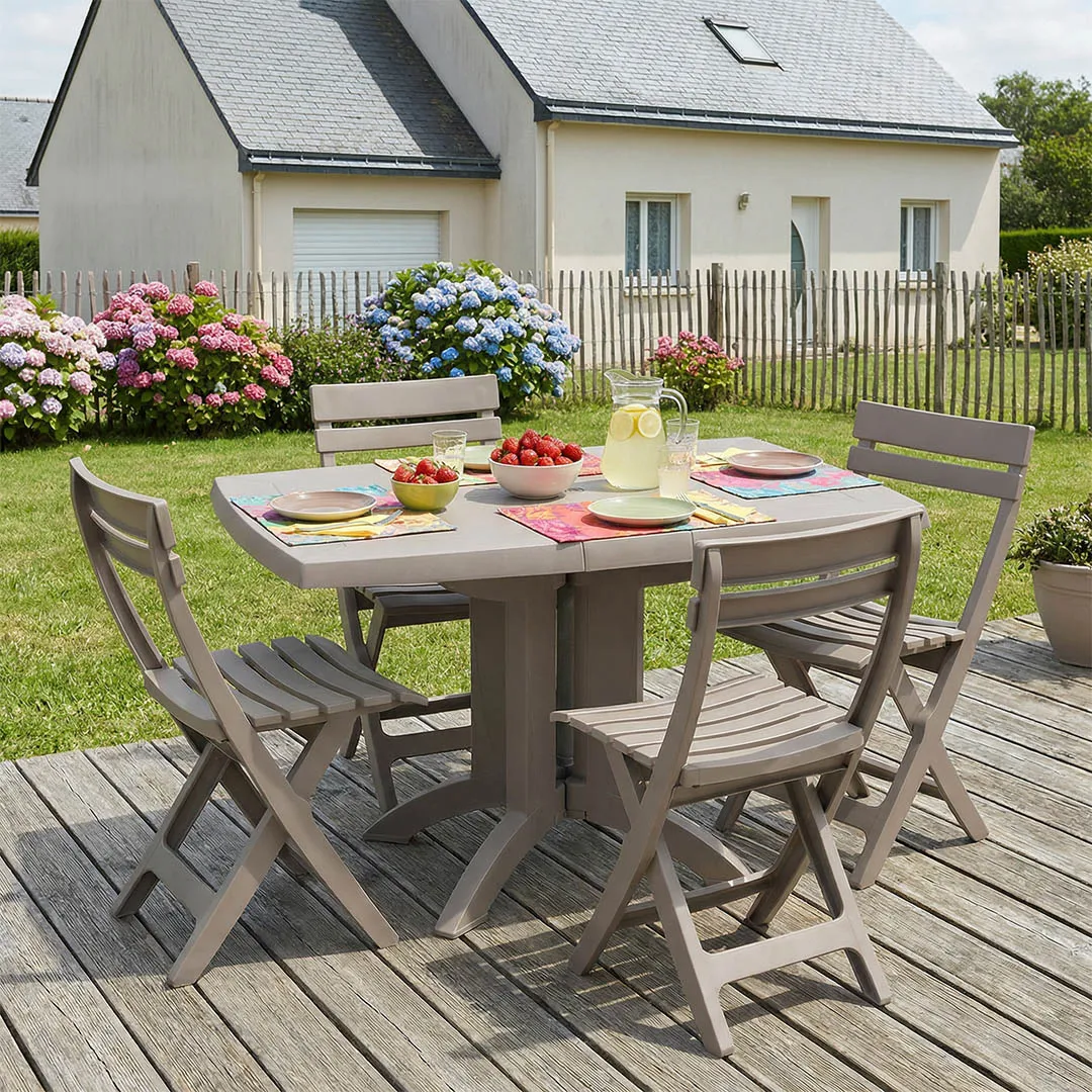 Salon de jardin pliable VEGA Lin