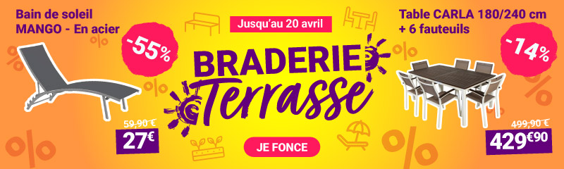 Braderie Terrasse - OOGarden