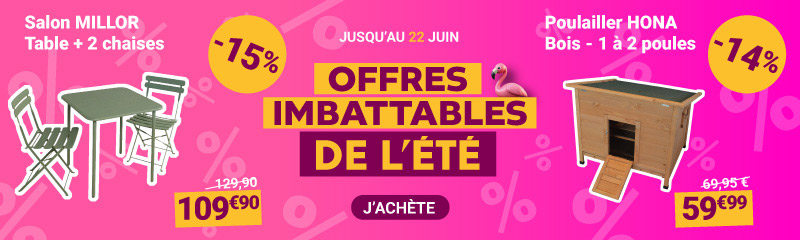 Offres Imbattables de l'été - OOGarden
